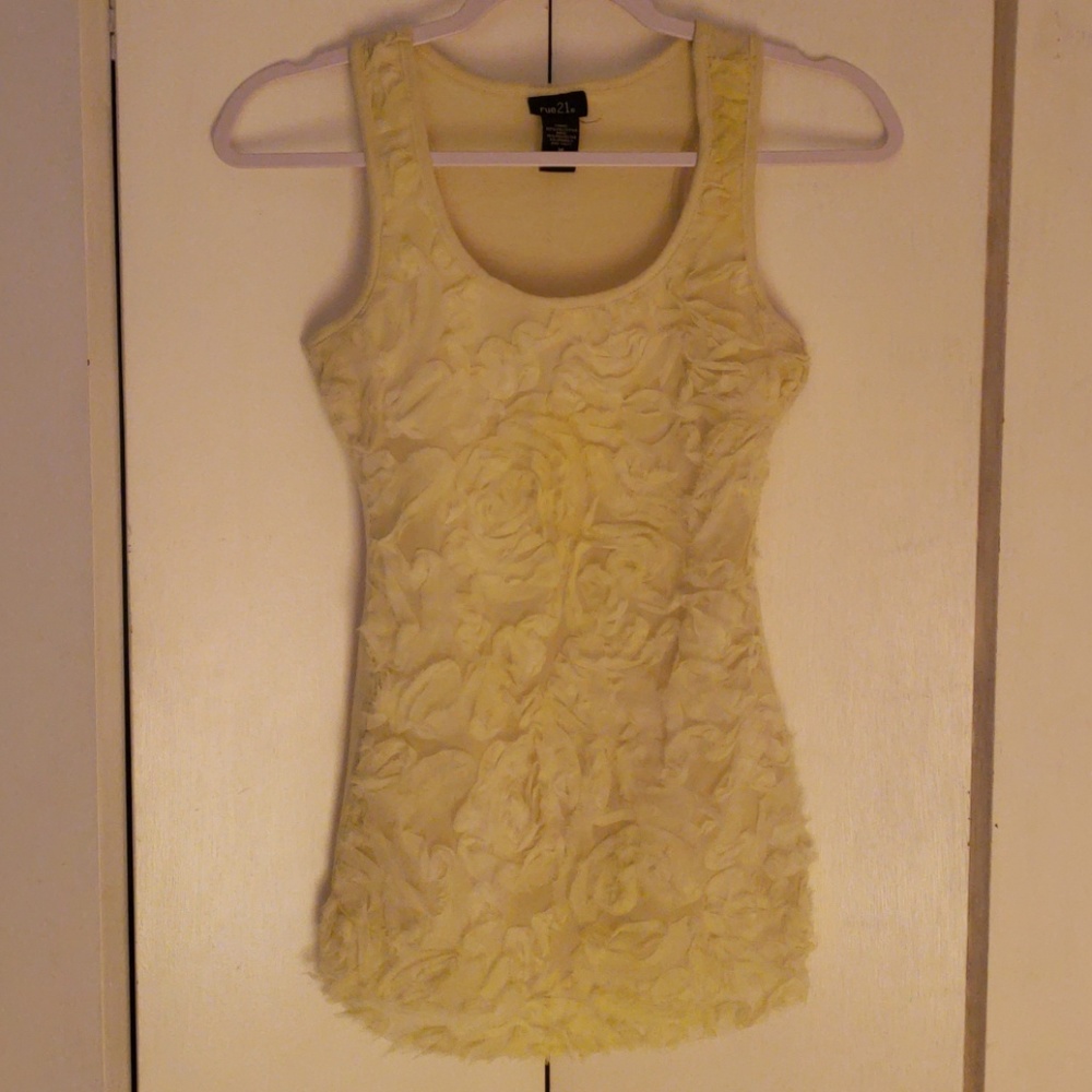 Yellow Fashion Tank